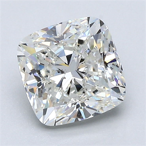 Picture of Natural Diamond 2.01 Carats, Cushion with  Cut, I Color, SI1 Clarity and Certified by GIA