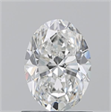 Natural Diamond 1.01 Carats, Oval with  Cut, E Color, VVS2 Clarity and Certified by GIA