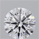 Lab Grown Diamond 1.29 Carats, Round with Ideal Cut, D Color, VS2 Clarity and Certified by IGI