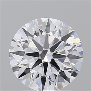 Picture of Lab Grown Diamond 1.29 Carats, Round with Ideal Cut, D Color, VS2 Clarity and Certified by IGI