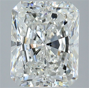 Picture of Natural Diamond 4.30 Carats, Radiant with  Cut, H Color, SI1 Clarity and Certified by GIA