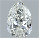 Natural Diamond 0.90 Carats, Pear with  Cut, H Color, SI1 Clarity and Certified by GIA