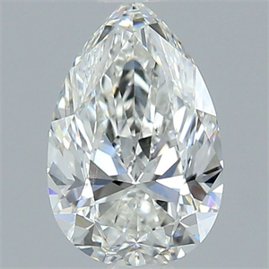Picture of Natural Diamond 0.90 Carats, Pear with  Cut, H Color, SI1 Clarity and Certified by GIA