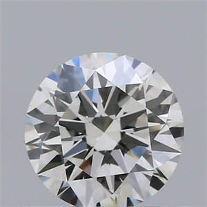 Picture of Natural Diamond 0.42 Carats, Round with Excellent Cut, K Color, I1 Clarity and Certified by GIA