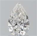 Natural Diamond 1.20 Carats, Pear with  Cut, F Color, SI2 Clarity and Certified by GIA