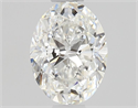 Natural Diamond 0.70 Carats, Oval with  Cut, F Color, VS1 Clarity and Certified by GIA
