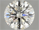 Natural Diamond 0.81 Carats, Round with Excellent Cut, J Color, SI1 Clarity and Certified by GIA