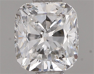 Foto Diamante Natural 0.60 quilates, Del cojín , Color E, claridad SI2 y certificado GIA de