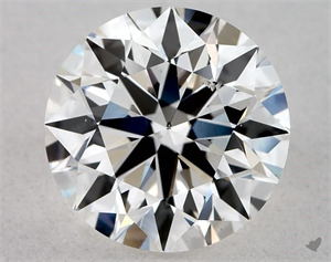 Foto Diamante Natural 1.50 quilates, Redondo , Color F, claridad SI1 y certificado GIA de