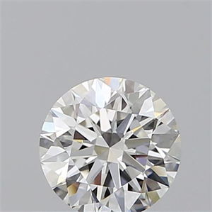 Picture of Natural Diamond 0.41 Carats, Round with Excellent Cut, H Color, VVS2 Clarity and Certified by GIA