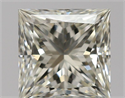 Natural Diamond 0.82 Carats, Princess with  Cut, K Color, VS2 Clarity and Certified by GIA