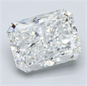 Diamante Natural 3.52 quilates, Radiante , Color G, claridad SI1 y certificado GIA