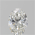 Natural Diamond 1.05 Carats, Oval with  Cut, G Color, VS2 Clarity and Certified by GIA