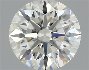 Picture of Natural Diamond 0.80 Carats, Round with Excellent Cut, I Color, VS1 Clarity and Certified by IGI