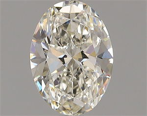 Picture of Natural Diamond 0.70 Carats, Oval with  Cut, J Color, VVS2 Clarity and Certified by GIA