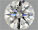 Natural Diamond 0.80 Carats, Round with Excellent Cut, G Color, VVS2 Clarity and Certified by GIA