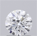 Del inventario de diamantes de laboratorio, 0.72 quilates, Redondo , Color D, claridad VVS2 y certificado IGI