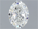 Diamante Natural 0.46 quilates, Ovalado , Color F, claridad VS2 y certificado GIA