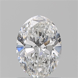 Picture of Natural Diamond 1.01 Carats, Oval with  Cut, E Color, VS2 Clarity and Certified by GIA