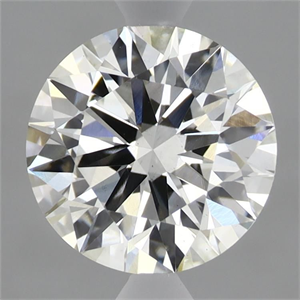 Picture of Lab Grown Diamond 2.25 Carats, Round with Ideal Cut, G Color, VS2 Clarity and Certified by IGI