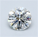Diamante Natural 1.01 quilates, Redondo , Color H, claridad VS1 y certificado GIA