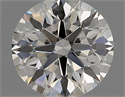 Natural Diamond 0.73 Carats, Round with Excellent Cut, I Color, VVS2 Clarity and Certified by GIA