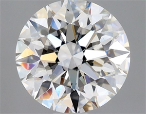 Picture of Natural Diamond 0.90 Carats, Round with Excellent Cut, G Color, SI1 Clarity and Certified by GIA
