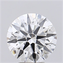 Lab Grown Diamond 4.08 Carats, Round with Ideal Cut, E Color, IF Clarity and Certified by IGI