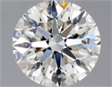 Natural Diamond 1.14 Carats, Round with Excellent Cut, H Color, SI2 Clarity and Certified by GIA