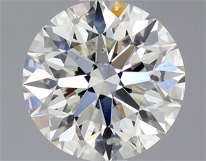 Picture of Natural Diamond 1.14 Carats, Round with Excellent Cut, H Color, SI2 Clarity and Certified by GIA