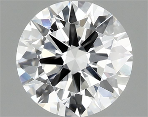 Picture of Lab Grown Diamond 1.33 Carats, Round with Ideal Cut, D Color, VVS2 Clarity and Certified by IGI
