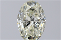Natural Diamond 0.80 Carats, Oval with  Cut, M Color, VS1 Clarity and Certified by GIA