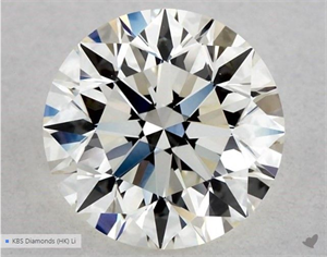 Picture of Natural Diamond 1.05 Carats, Round with Excellent Cut, J Color, VS1 Clarity and Certified by GIA