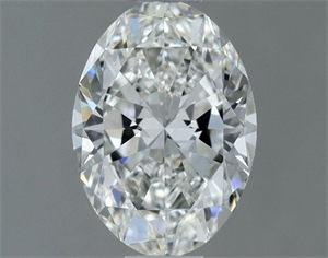 Picture of Natural Diamond 0.70 Carats, Oval with  Cut, G Color, IF Clarity and Certified by GIA
