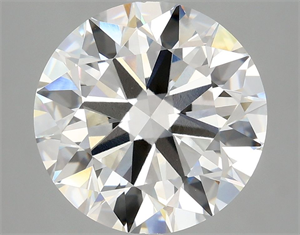 Picture of Lab Grown Diamond 5.00 Carats, Round with Excellent Cut, G Color, VVS2 Clarity and Certified by IGI