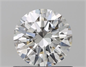 Natural Diamond 0.73 Carats, Round with Excellent Cut, H Color, VS1 Clarity and Certified by GIA