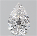 Natural Diamond 1.20 Carats, Pear with  Cut, E Color, SI2 Clarity and Certified by GIA