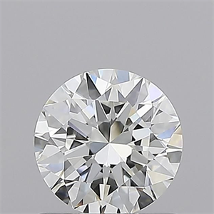 Foto Diamante Natural 0.71 quilates, Redondo , Color G, claridad VVS1 y certificado GIA de