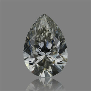 Picture of Natural Diamond 1.00 Carats, Pear with  Cut, J Color, I1 Clarity and Certified by GIA