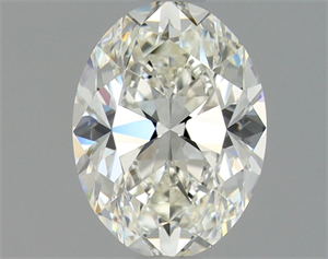 Picture of Natural Diamond 0.90 Carats, Oval with  Cut, I Color, VVS1 Clarity and Certified by GIA