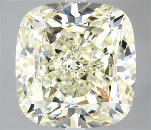 Picture of Natural Diamond 4.02 Carats, Cushion with  Cut, L Color, VVS2 Clarity and Certified by IGI