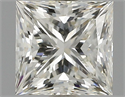 Natural Diamond 1.02 Carats, Princess with  Cut, J Color, VS1 Clarity and Certified by GIA