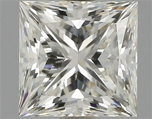 Picture of Natural Diamond 1.02 Carats, Princess with  Cut, J Color, VS1 Clarity and Certified by GIA