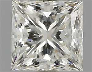 Picture of Natural Diamond 1.02 Carats, Princess with  Cut, J Color, VS1 Clarity and Certified by GIA
