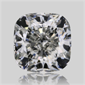 Natural Diamond 0.57 Carats, Cushion with  Cut, H Color, VS1 Clarity and Certified by GIA