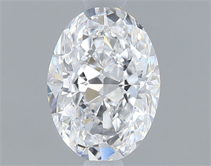 Picture of Natural Diamond 0.70 Carats, Oval with  Cut, D Color, VVS2 Clarity and Certified by GIA