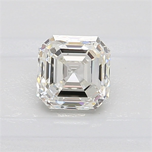 Foto Diamante Natural 0.71 quilates, Asscher , Color J, claridad VS2 y certificado GIA de