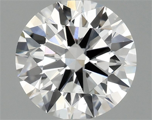 Picture of Lab Grown Diamond 1.37 Carats, Round with Ideal Cut, F Color, VS2 Clarity and Certified by IGI