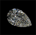 Natural Diamond 2.03 Carats, Pear with  Cut, G Color, VVS2 Clarity and Certified by GIA