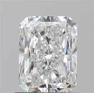 Picture of Natural Diamond 1.01 Carats, Radiant with  Cut, F Color, SI1 Clarity and Certified by GIA